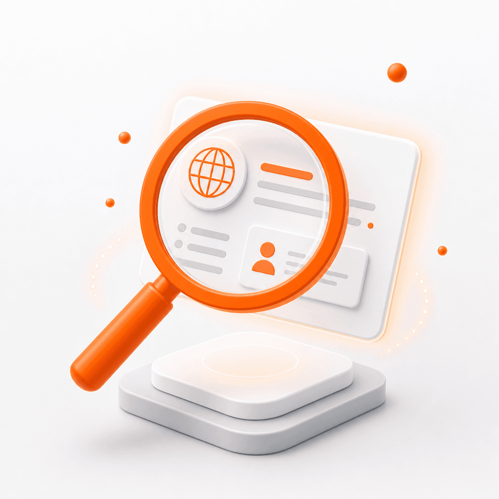 Ilustrasi alat WHOIS & RDAP Lookup
